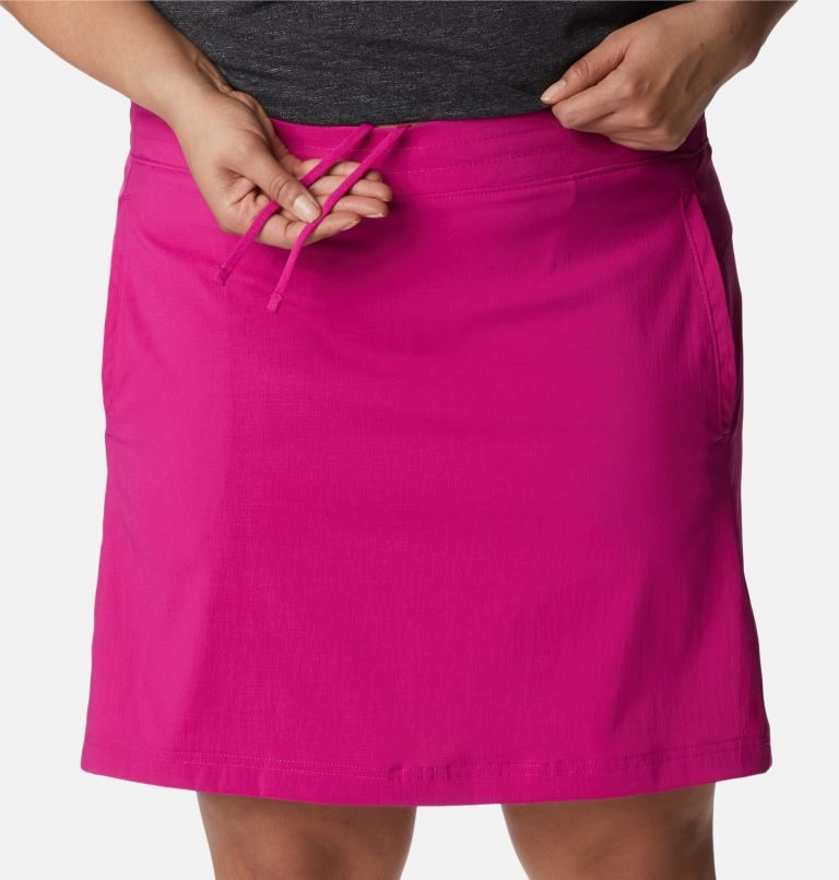Women's Columbia On The Go Skorts Fuchsia | Plus Size CA-B305A